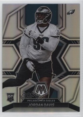2022 Panini Mosaic Rookies Silver Prizm Variations Jordan Davis Rookie RC 0u7