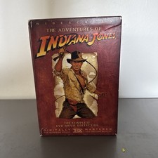The Adventures of Indiana Jones Trilogy DVD Collection Box Set w/ Bonus DvD