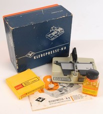 Vintage Agfa N 8 Super 8 8mm Cine Film Splicer Klebepresse (3121G)