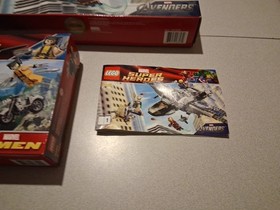 LEGO Marvel Avengers Quinjet Aerial Battle (6869) EMPTY BOX 6866 Wolverine