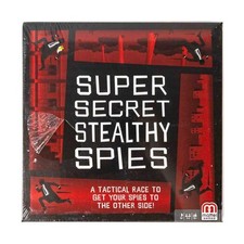 Mattel Boardgame Super Secret Stealthy Spies Box EX/NM