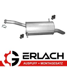 Auspuff für Citroen Berlingo Peugeot Partner 1.6 Endschalldämpfer 4221