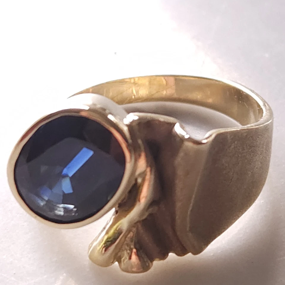 Saphir Ring 750er 18k - Bild 2 von 4