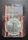 2026 First Day Of Issue American Silver Eagle NGC MS70 In FLAGCORE - Beautiful!