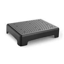  Mobility Step Stool for Adults & Seniors - Non-Slip Platform Indoor and Black