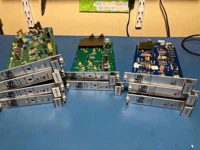10x Lot GE Security IFS Fiber Optic Modules Video VR150WDM AT1000 AR1000 VR1001