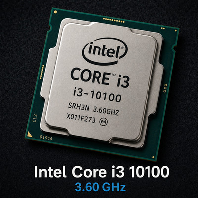 Intel Core i3-10100 (4x3.60GHz) CPU Sockel 1200