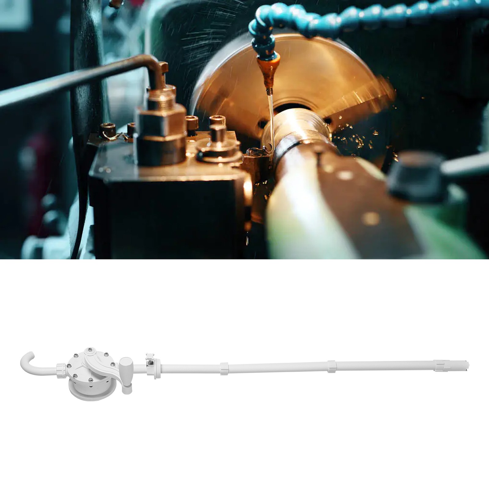 HOT Barrel Chemical Pump Corrosion Resistant Plastic Hand Crank Chemical☜