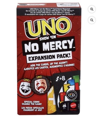 UNO New Edition Show  em NO MERCY Card Game Expansion Pack 2026 Exclusive