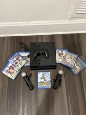 Sony PlayStation 4 500GB - Black Con 7 Juegos ,1 Control +2 Controles  De Movim