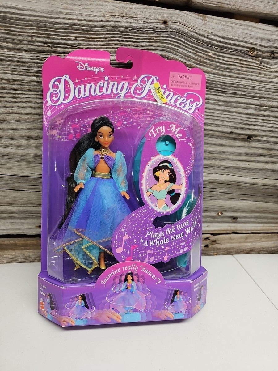 Disney's Dancing Princess Collection Jasmine Doll 1996 Mattel