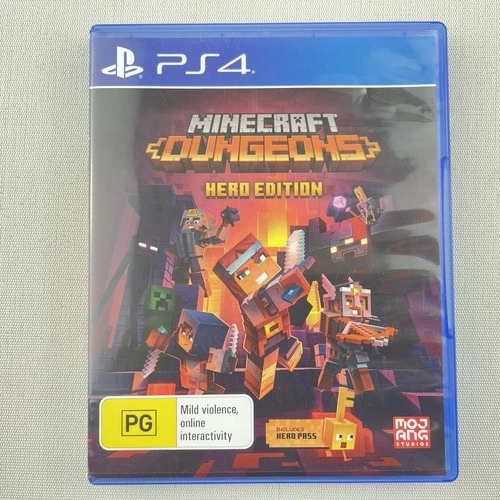Minecraft: Dungeons Hero Edition Sony Playstation 4 PS4 VGC