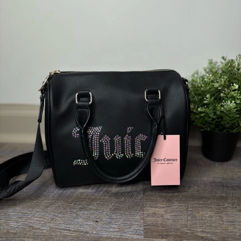 Bolso Bandolera Juicy Couture Obsession Negro Correa para el Hombro para Mujer’s Nuevo Bolso Foto 2 de 4