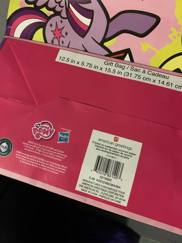 Bolsa de regalo de fiesta My Little Pony Foto 3 de 3