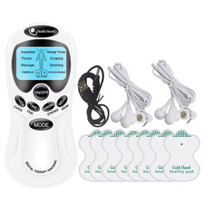 Health Care Tens Massage Machine with Electrode Pads Acupuncture Body Neck Massa