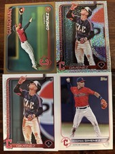 Andres Gimenez 4 Card LOT! Gold /2024 / Sandglitter - Cleveland Guardians