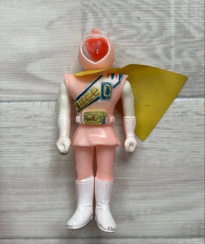 Figura de acción Popy Power Rangers Heart Queen Dengekitai mini sofubi Foto 3 de 4