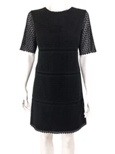 Women's Club Monaco Short Sleeve Circle Fabric Dress Size 8