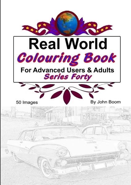 John Boom | Real World Colouring Books Series 40 | Taschenbuch | Englisch (2019)-image