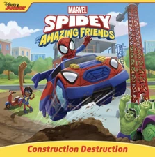 Spidey and His Amazing Friends Construction Destruction - Paperback - GOOD