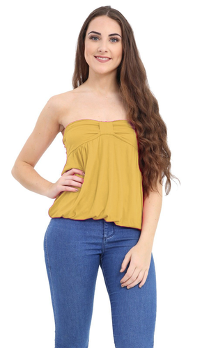 New Ladies Womens Plain Strapless Ladies Long Bandeau Boob Tube Top UK 8-26 - Picture 17 of 18