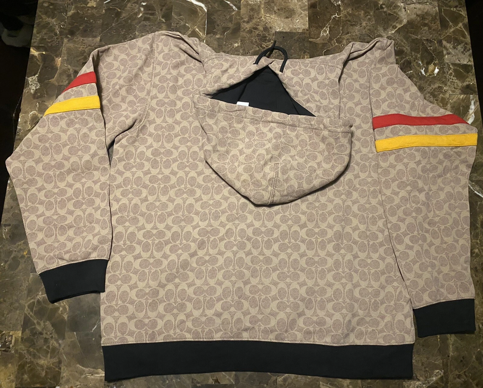 Felpa con cappuccio Topolino COACH Disney World 50th Anniversary taglia XS nuova con etichetta