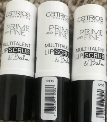 Pk Of 3 Ulta Catrice Cosmetics  Lip Scrub & Balm .14oz Lip Treatment Soft Smooth