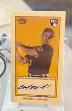 2023 Topps T206 High Series Autograph CAL MITCHELL RC Auto Pittsburgh Pirates