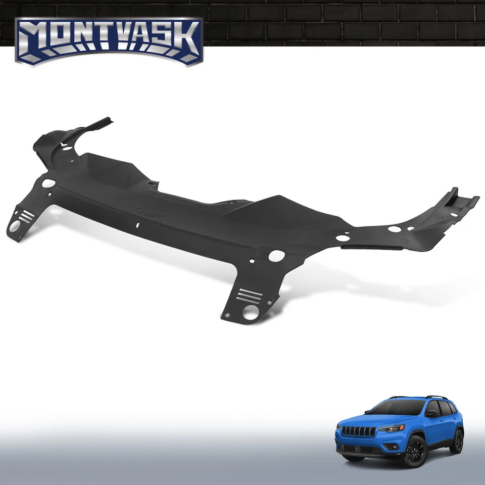 Fit For 2019-2022 Jeep Cherokee Radiator Core Upper Sight Shield Cover Panel - Image 2 of 4