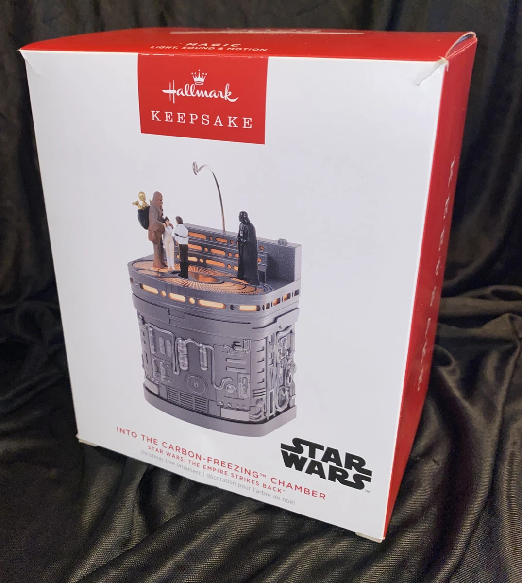 INTO THE CARBON-FREEZING CHAMBER Star Wars IN HAND Hallmark 2023