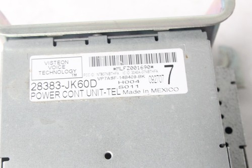 2008 INFINITI G37 A/T COUPE TELEPHONE COMMUNICATION  UNIT W/ BRACKET L3409 - Picture 9 of 9