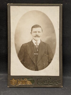 cabinet portrait photo of distinguished gentlemen, unsure of location 