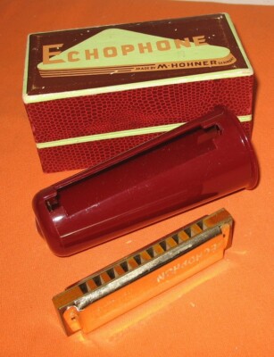 Harmonica Hohner Echophone In Key (F) - Slightly Used Only - | eBay
