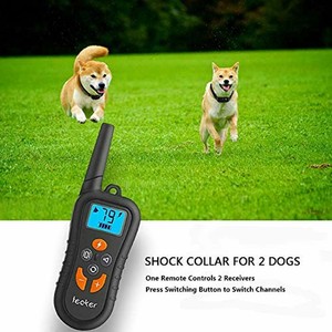 Details About Teaker Training Collars 2 Dog With Remote Rechargeable E Collar W4 Modes Ip67