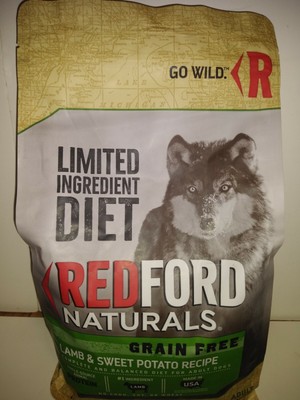 Redford Naturals grain free limited ingred Lamb and sweet potato 4lbs