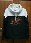 Harley-Davidson Black & Gray Pullover Fleece Sweatshirt Screamin' Eagle Large