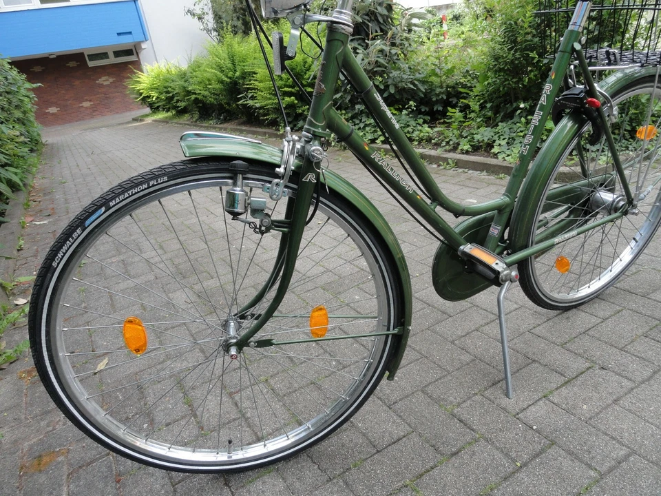 Raleigh England Damenrad City Bike Superbe, Grün, Jahrgang  Ca.1970 - 72, - Bild 2 von 4