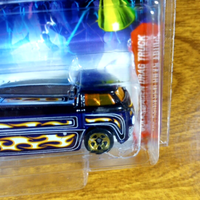 Hot Wheels Happy New Year 2011 Volkswagen Drag Truck Dark Blue