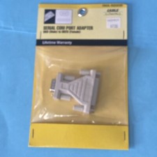 Serial Com Port Adapter DB9 To DB25 Male To Female IMA 9300B NOS New IMA-9200B