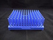 NALGENE Plastic 10-13mm Polypropylene Tube Holders and Dryers Blue 96 Place