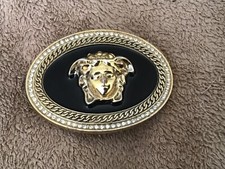 VERSACE MEDUSA FACE Metal Belt Buckle .