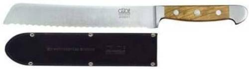 GüDe Messer Brotmesser, Olive 21 Cm & Gratis Lederscheide-image