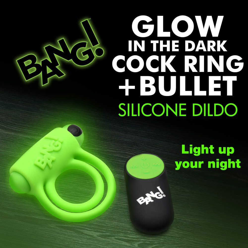 Bang!: Glow-in-the-Dark Silicone Vibrating Cock Ring ---FREE SHIPPING!!! | eBay Bang!: Glow-in-the-Dark Silicone Vibrating Cock Ring ---FREE SHIPPING!!! | eBay