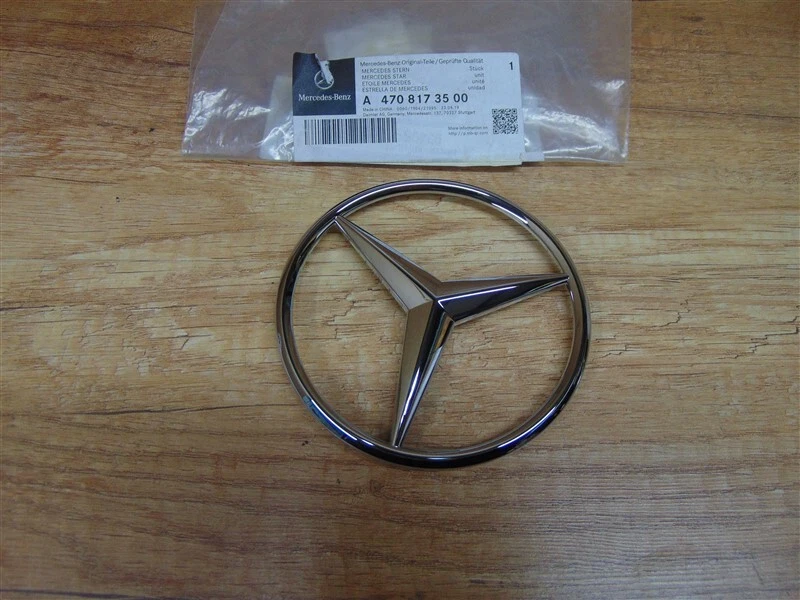 Brand New Tail Gate Mercedes Star Genuine Mercedes X470 