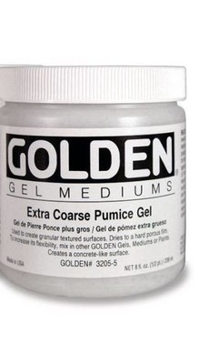 GOLDEN ACRYL: Extra grobes Bimsstein Gel: 236 ml: 473 ml: 946 ml