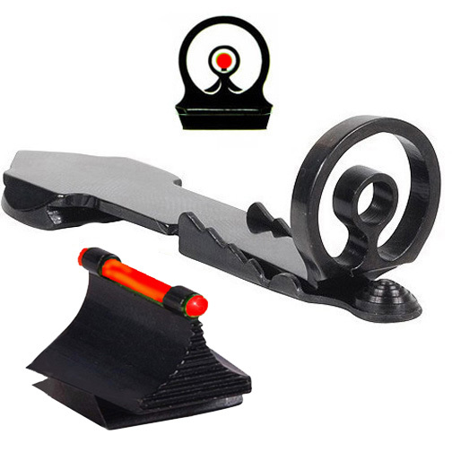 Bullseye Red Fiber Optic Sight Set fits Henry Golden Boy & Silver