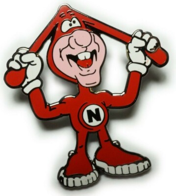 Avoid the Noid Mascot Dominos Pizza Cartoon Weed Hat Tie Tack Lapel Pin