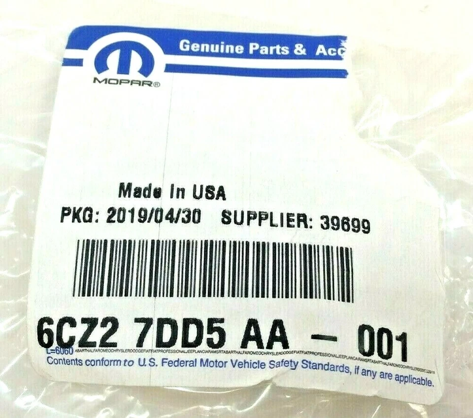 Dodge Charger Challenger Durango silver gray stripe Wheel Center Cap new OEM - Image 4 of 4