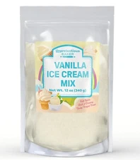 Vanilla Soft Serve Ice Cream Mix, 12 oz, Rich & Creamy, Homemade Ice Cream, S...