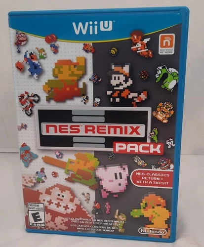 NES Remix Pack (Nintendo Wii U, 2014)- CIB Complete Adult Owned Mint Disc Tested